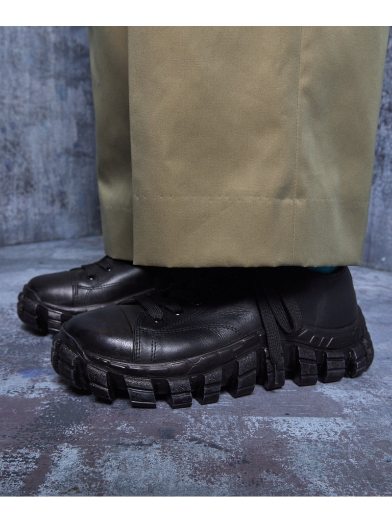 MAISON SPECIAL Rattling Sole Low-Cut Shoes メゾンスペシャル シューズ・靴 スニーカー ブラック ベージュ【送料無料】