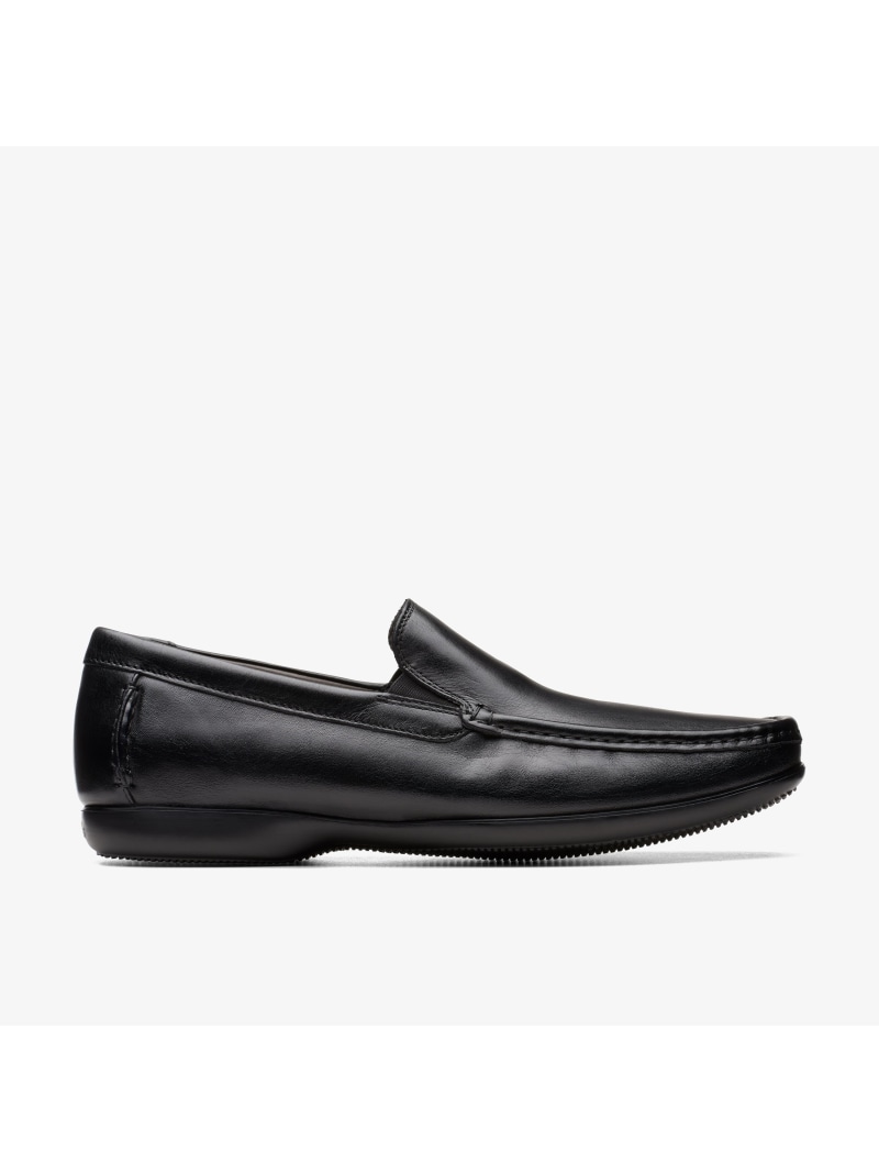 Clarks Finer Sun クラークス シューズ・靴 ローファー ブラック【送料無料】| Fashion Men