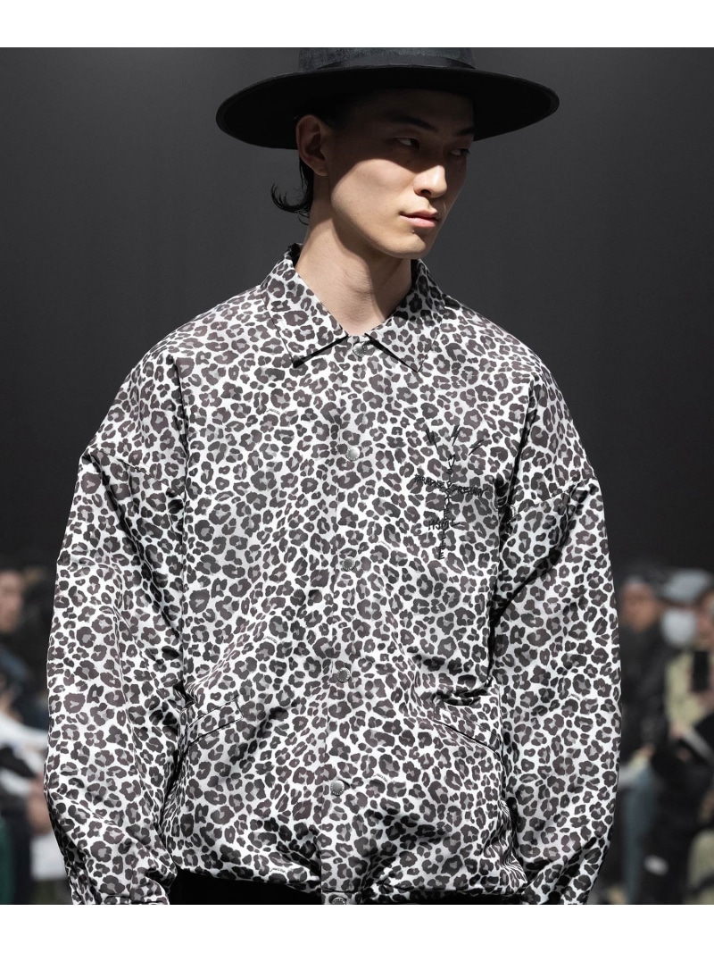 【SALE／30%OFF】MSML LEOPARD JACKET ガーデン ジャケット・アウター ブルゾン・ジャンパー ブルー グレー【RBA_E】【送料無料】