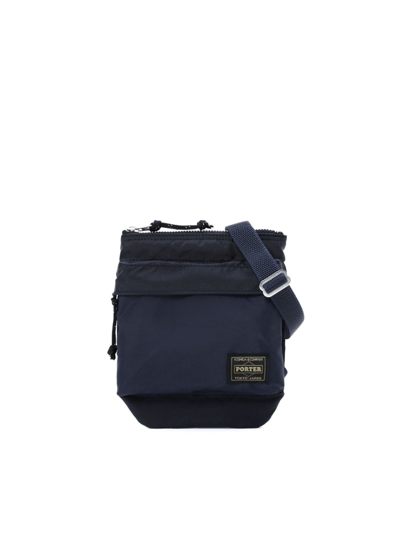 PORTER フォース ショルダーポーチ ポーター バッグ ショルダーバッグ ブラック ネイビー【送料無料】