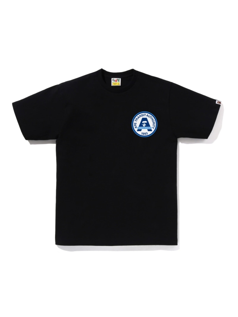 A BATHING APE ATA DIVISION TEE ア ベイシング エイプ トップス カットソー・Tシャツ ホワイト ブラック【送料無料】| Fashion Men