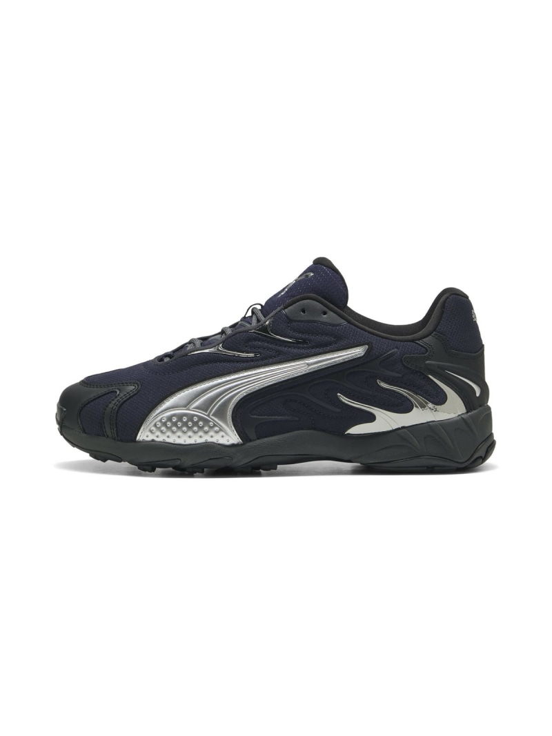 【SALE／47%OFF】PUMA ユニセックス インへイル スマイル スニーカー Inhale Smile プーマ シューズ・靴 スニーカー ネイビー【RBA_E】【送料無料】