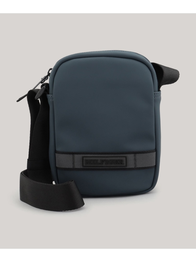 【SALE／50%OFF】TOMMY HILFIGER モノタイプミニリポーターバッグ トミーヒルフィガー バッグ その他のバッグ グレー ブルー【RBA_E】【送料無料】
