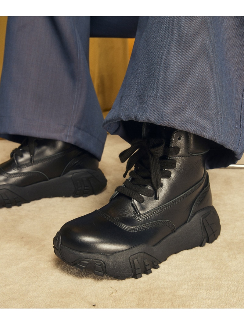 【SALE/50%OFF】MAISON SPECIAL Vibram Sole Lace-Up Boots Made In TOKYO メゾンスペシャル シューズ・靴 ブーツ ブラック【RBA_E】【送料無料】| Fashion Men