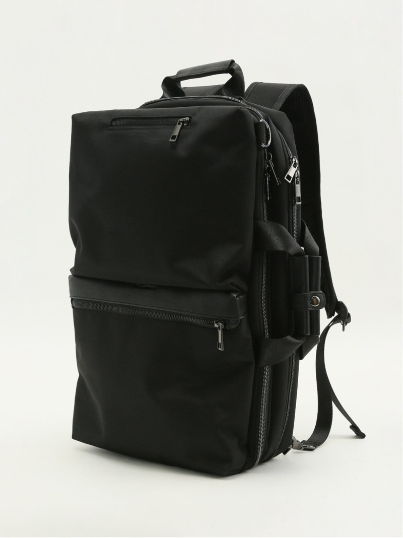 m.f.editorial 型押しコンビ 3WAY バックパック 【26SS】 タカキュー バッグ リュック・バックパック グレー【送料無料】 13,024円