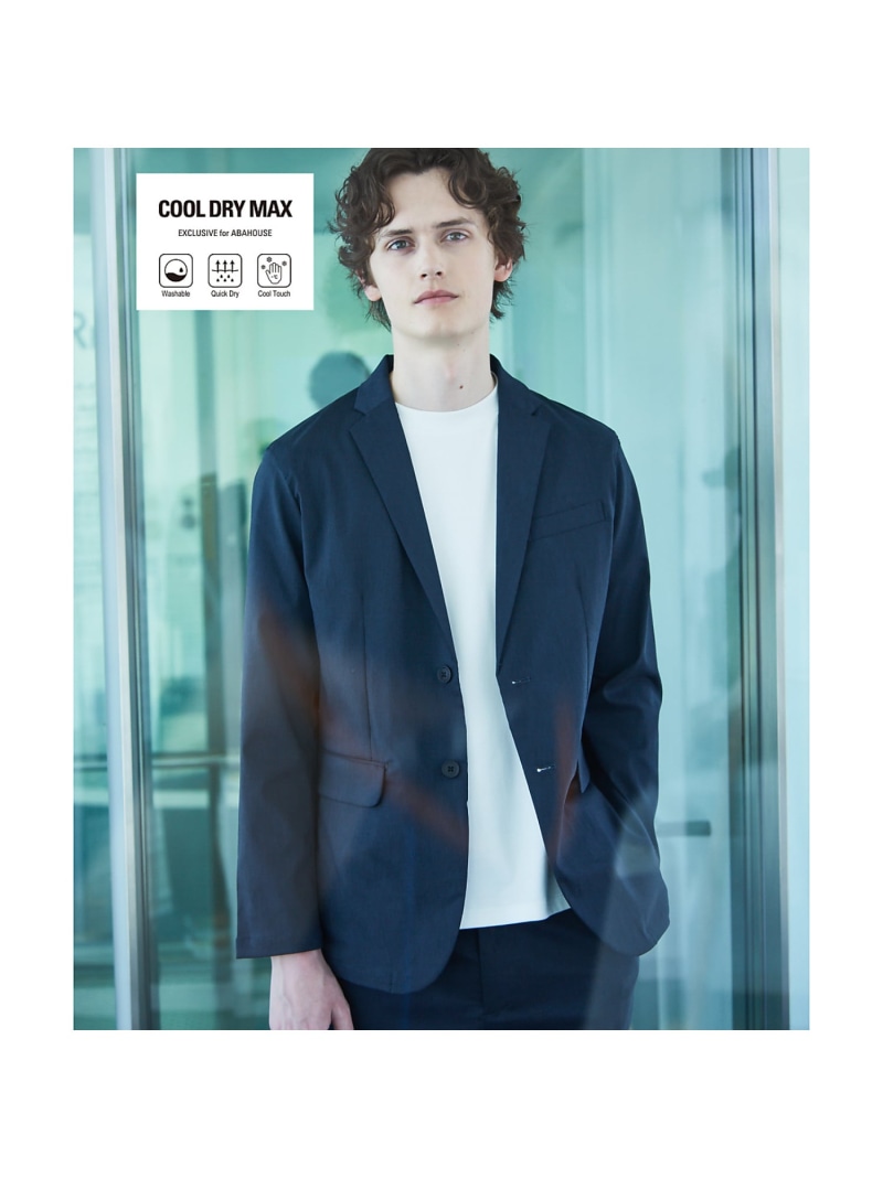 【SALE/44%OFF】ABAHOUSE LASTWORD 【セットアップ対応】COOL DRYMAX ジャケット アバハウス ジャケット・アウター テーラードジャケット・ブレザー ブラック ブラウン グレー ブルー ネイビー【RBA_E】【送料無料】