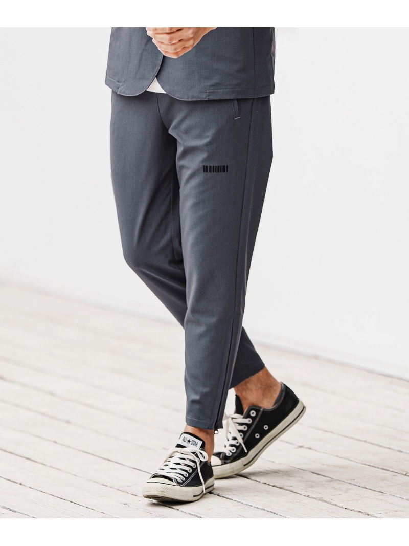 felkod mp13317- Light Oxford Easy Pants イージーパンツ カンビオ パンツ その他のパンツ ブラック ネイビー【送料無料】