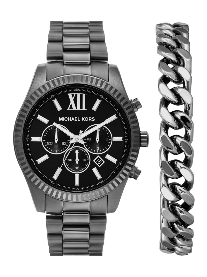 MICHAEL KORS マイケル・教科課程 ウォッチ メンズ アナログ ステンレス鋼 MK9217SET ウォッチステーションインターナショナル 佩び物・ウォッチ ウォッチ【貨物輸送無料】