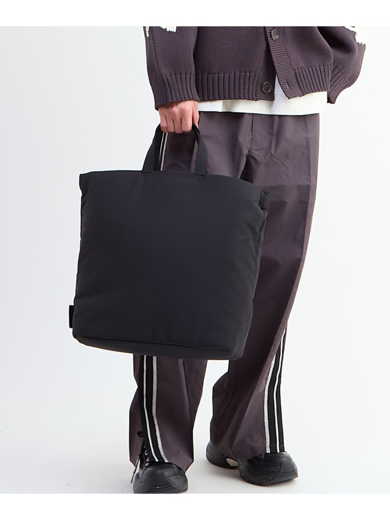 CONVERSE TOKYO MULTI PURPOSE SQUARE 2WAY TOTE BAG コンバーストウキョウ 御徒面子 トートバッグ 黒いこと ベージュ【貨物輸送無料】