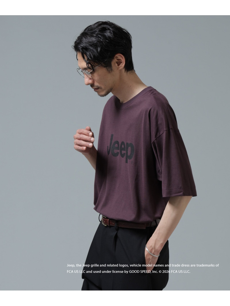 NANO universe GOOD ROCK SPEED×Anti Soaked(R) 汗染み防止 ジープ Tシャツ ナノユニバース トップス カットソー・Tシャツ【先行予約】*【送料無料】