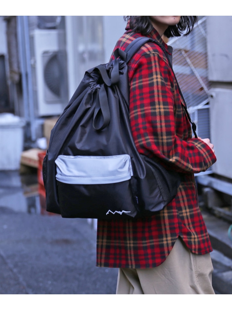 MANASTASH ×PACKING/荷拵え/NAP BACKPACK/ナップバックパック マナスタッシュ 御徒面子 余分の物の御徒面子 黒いこと【貨物輸送無料】