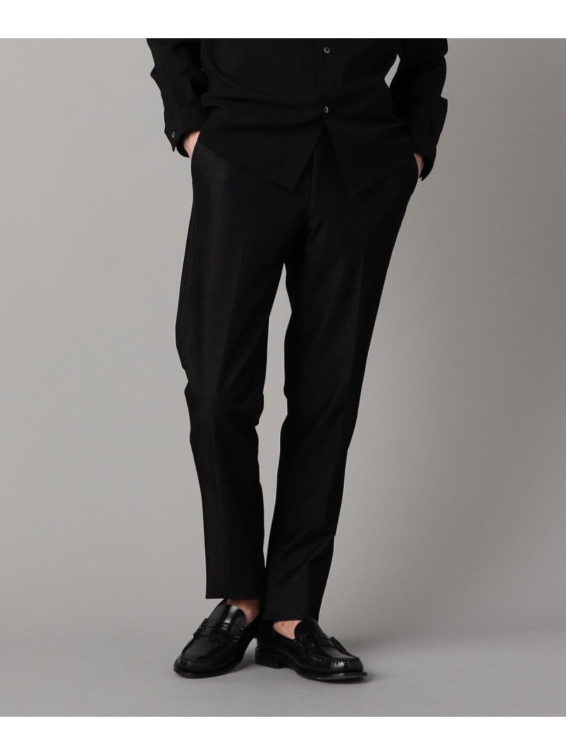 COMME CA MEN 【セットアップ対応】2WAY デニムルックジャージー パンツ コムサメン パンツ その他のパンツ ネイビー ブラック【送料無料】