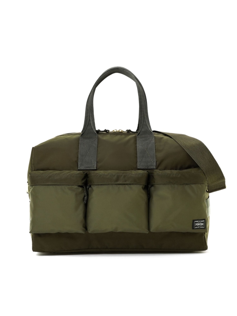 PORTER フォース 2WAYダッフルバッグ ボーイ 御徒面子 ボストンバッグ 黒いこと 米国海軍【貨物輸送無料】