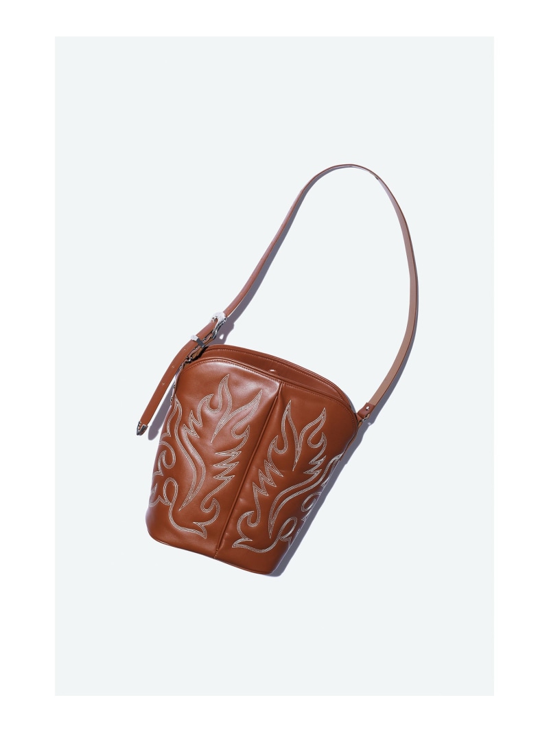TOGA TOO Western shoulder bag トーガ バッグ ショルダーバッグ ブラック ブラウン ネイビー【送料無料】