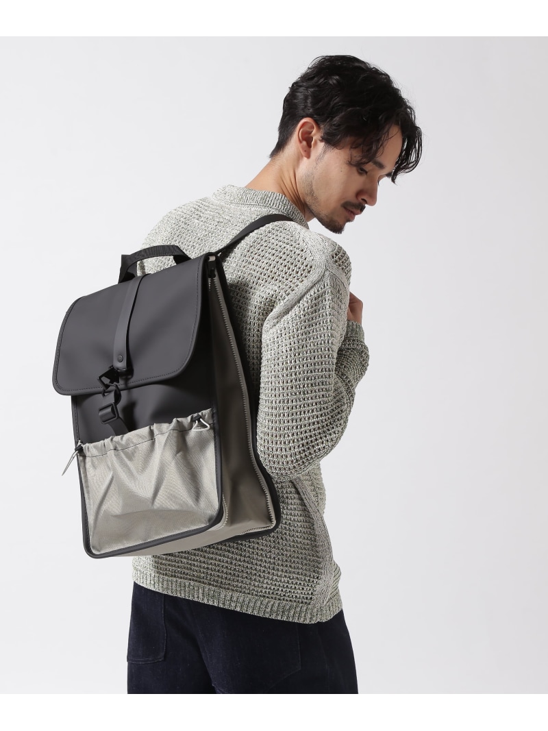 ROYAL FLASH RAINS/レインズ/Mix Backpack Mini ロイヤルフラッシュ バッグ その他のバッグ ブラック【送料無料】