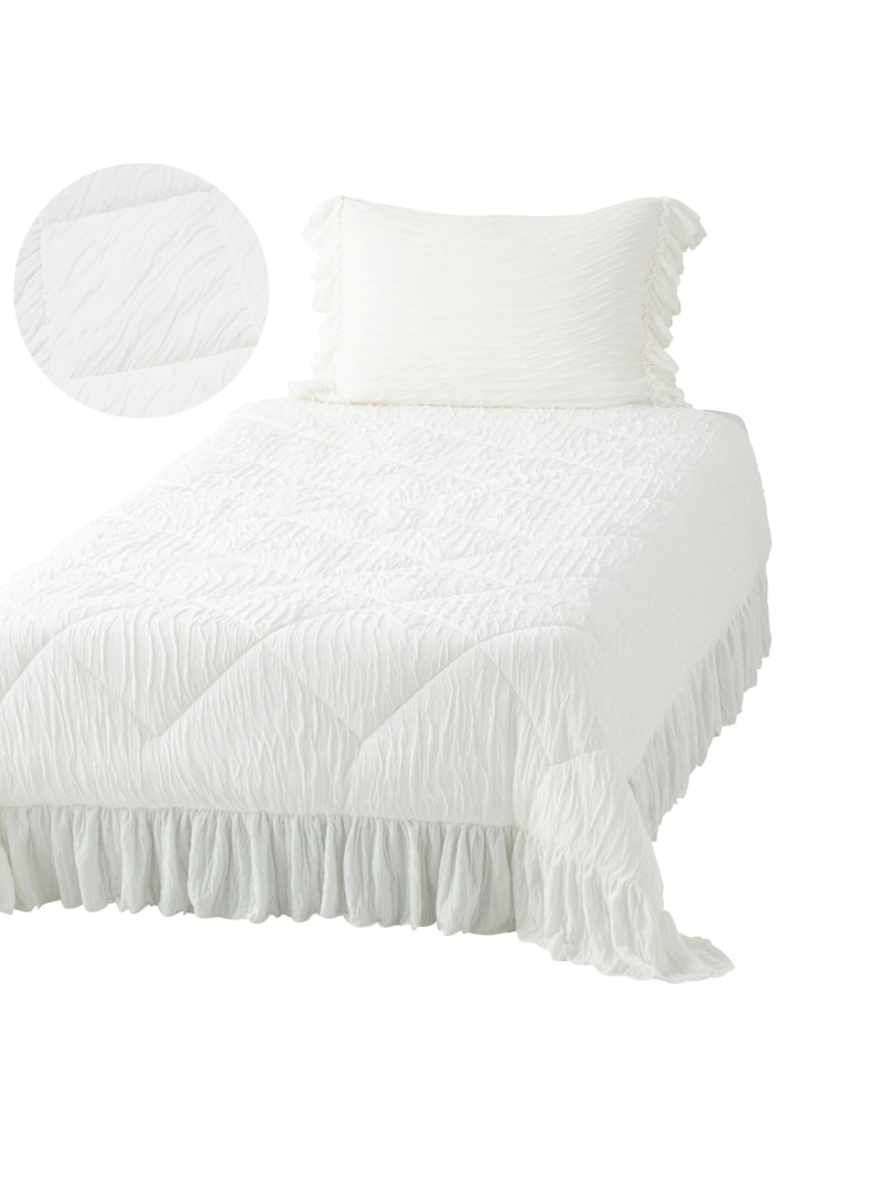 楽天市場】【SALE／50%OFF】Francfranc ふわろ冷感肌掛けふとん フリル