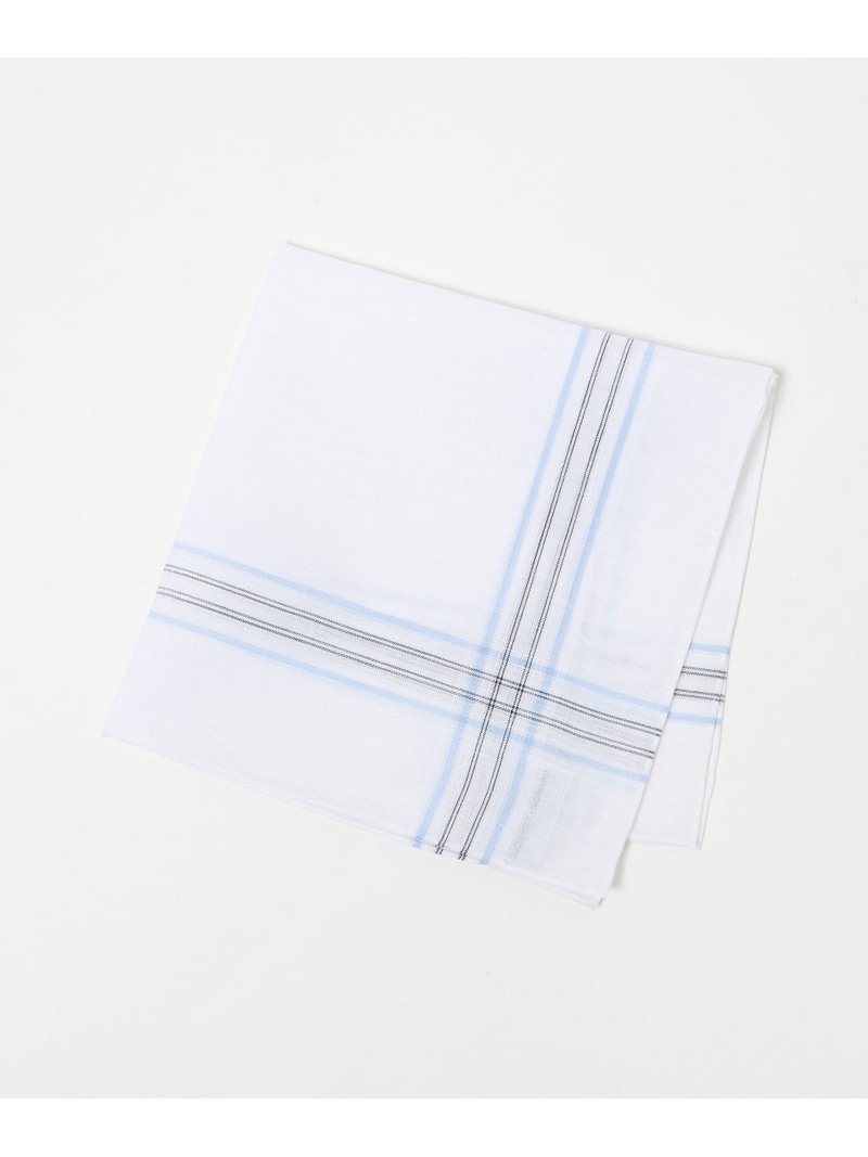 UNITED ARROWS ＜SIMONNOT GODARD＞ARAN/ポケットチーフ ユナイテッドアローズ ファッション雑貨 ハンカチ・ハンドタオル ホワイト【送料無料】