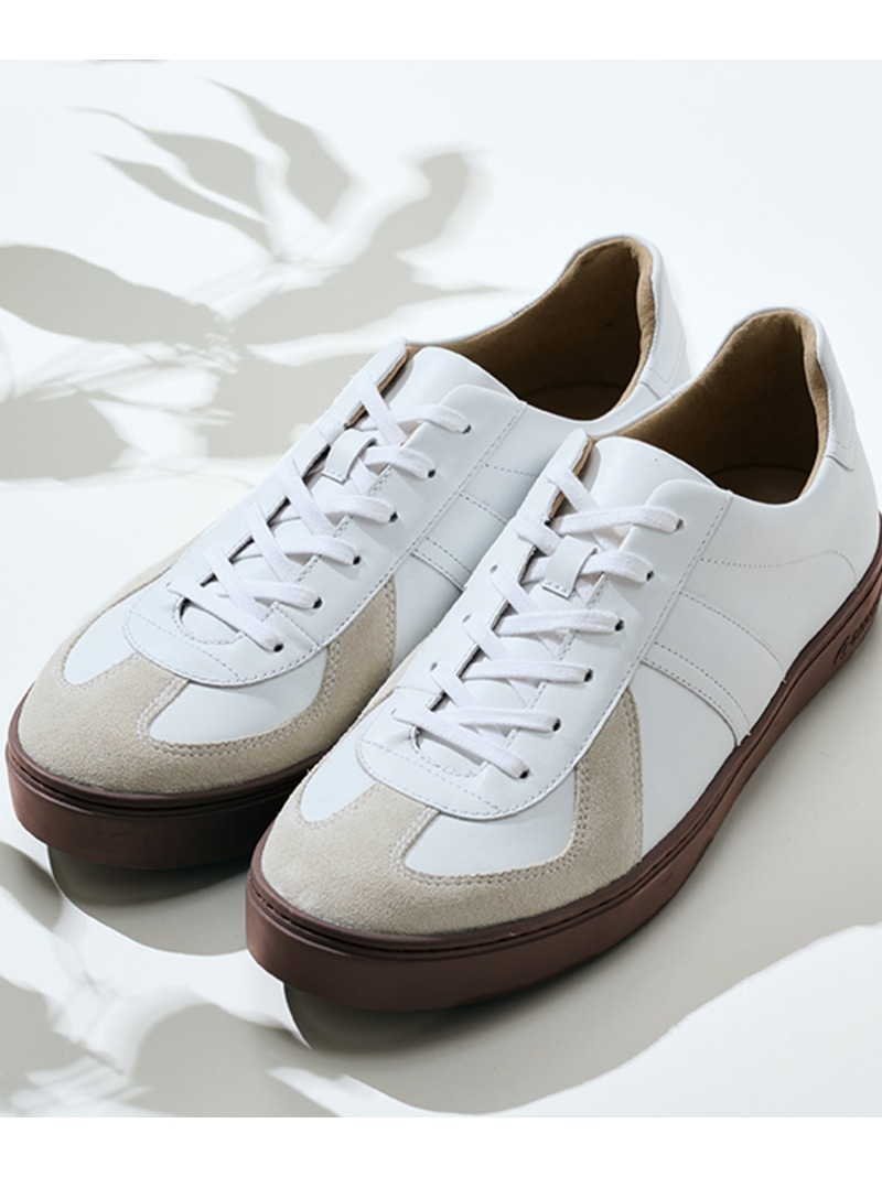 Gently 【MoonStar】GE106 メンズ 革靴 カジュアル 4E 防水 ムーンスター シューズ・靴 モカシン・デッキシューズ ホワイト【送料無料】