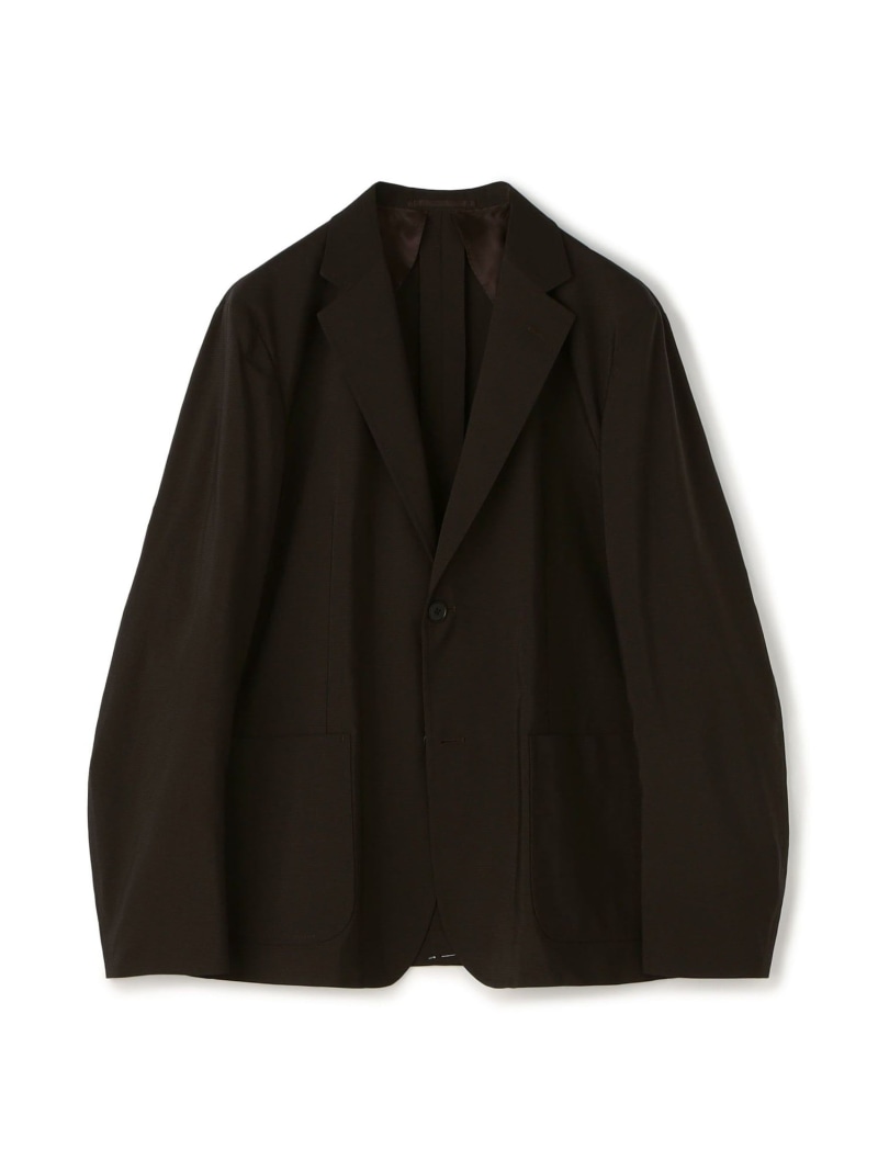 【SALE/50%OFF】TOMORROWLAND MEN ウールナイロン シングルブレステッド 2Bジャケット V.B.CANONICO トゥモローランド ジャケット・アウター テーラードジャケット・ブレザー ブラウン【RBA_E】【送料無料】| Fashion Men