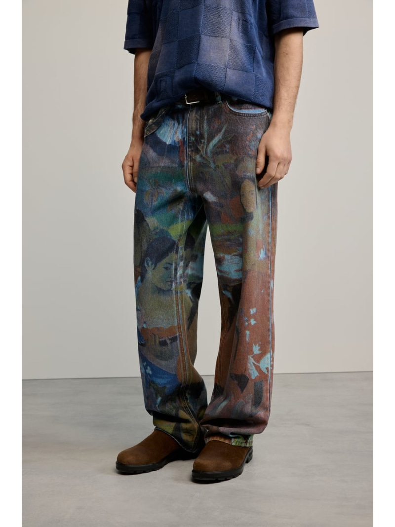 Desigual ゴーギャンデニムパンツ デシグアル パンツ ジーンズ・デニムパンツ ブルー【送料無料】| Fashion Men