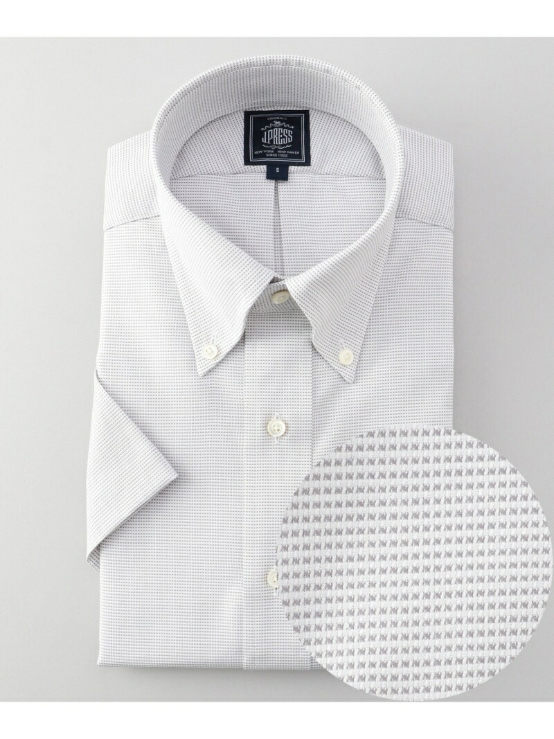 超美品 楽天市場 J Press Premiumpleats 形態安定 ピンヘッド半袖シャツ B D ジェイプレス シャツ ブラウス ワイシャツ グレー 送料無料 Rakuten Fashion Men 超特価激安 Prcs Org Pk