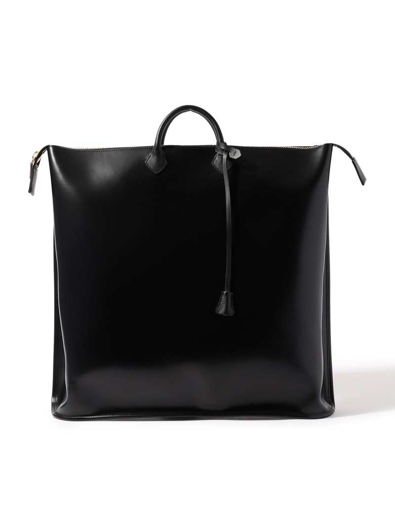 TOMORROWLAND GOODS PIENI S EXTRA PVC*ピッグレザー トートバッグ トゥモローランド バッグ トートバッグ ブラック【送料無料】｜ Fashion Men