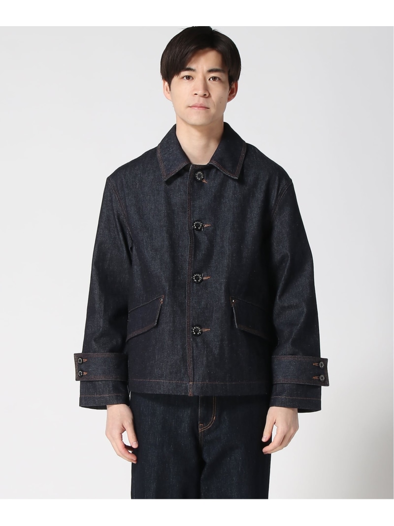 MACKINTOSH (M)【マッキントッシュ公式】HUMBIE SL DNM SHORT GTS マッキントッシュ ジャケット・アウター デニムジャケット ネイビー【送料無料】
