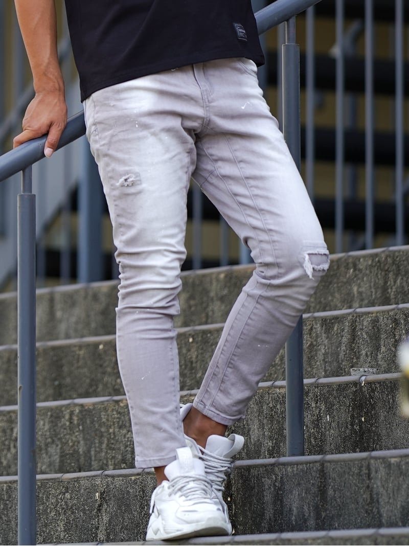 Retro Engine Retro Engine/(M)D.P.G Denim L/PT アダムスジャグラー ズボン下 デニム・ジーンズズボン下 薄墨色【貨物輸送無料】