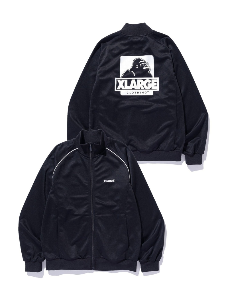 XLARGE OG TRACK JACKET エクストララージ ジャケット・アウター その他のジャケット・アウター グレー ブラック グリーン【送料無料】｜ Fashion Men