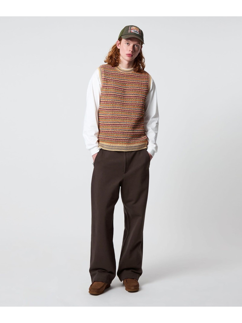 UNITED ARROWS & SONS ＜UNITED ARROWS & SONS＞ SWEAT WIDE PANTS/スウェットパンツ ユナイテッドアローズ パンツ ジャージ・スウェットパンツ ブラウン ベージュ【送料無料】