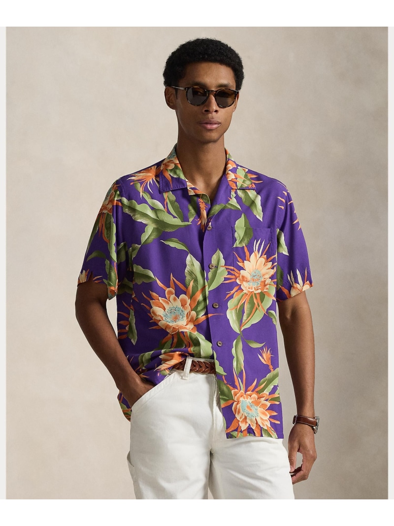 POLO RALPH LAUREN クラシック フィット トロピカル フローラル キャンプ シャツ ラルフローレン トップス シャツ・ブラウス【送料無料】| Fashion Men