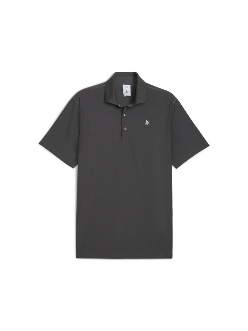 【SALE／30%OFF】PUMA メンズ ゴルフ PUMA x Reigning Champ MATTR ジャガード 半袖 ポロシャツ PUMA X RC MATTR Polo プーマ トップス ポロシャツ グレー【RBA_E】【送料無料】