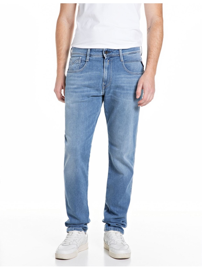 【SALE／40%OFF】REPLAY スリムフィットANBASS Touch denim リプレイ パンツ ジーンズ・デニムパンツ ブルー【RBA_E】【送料無料】｜ Fashion Men