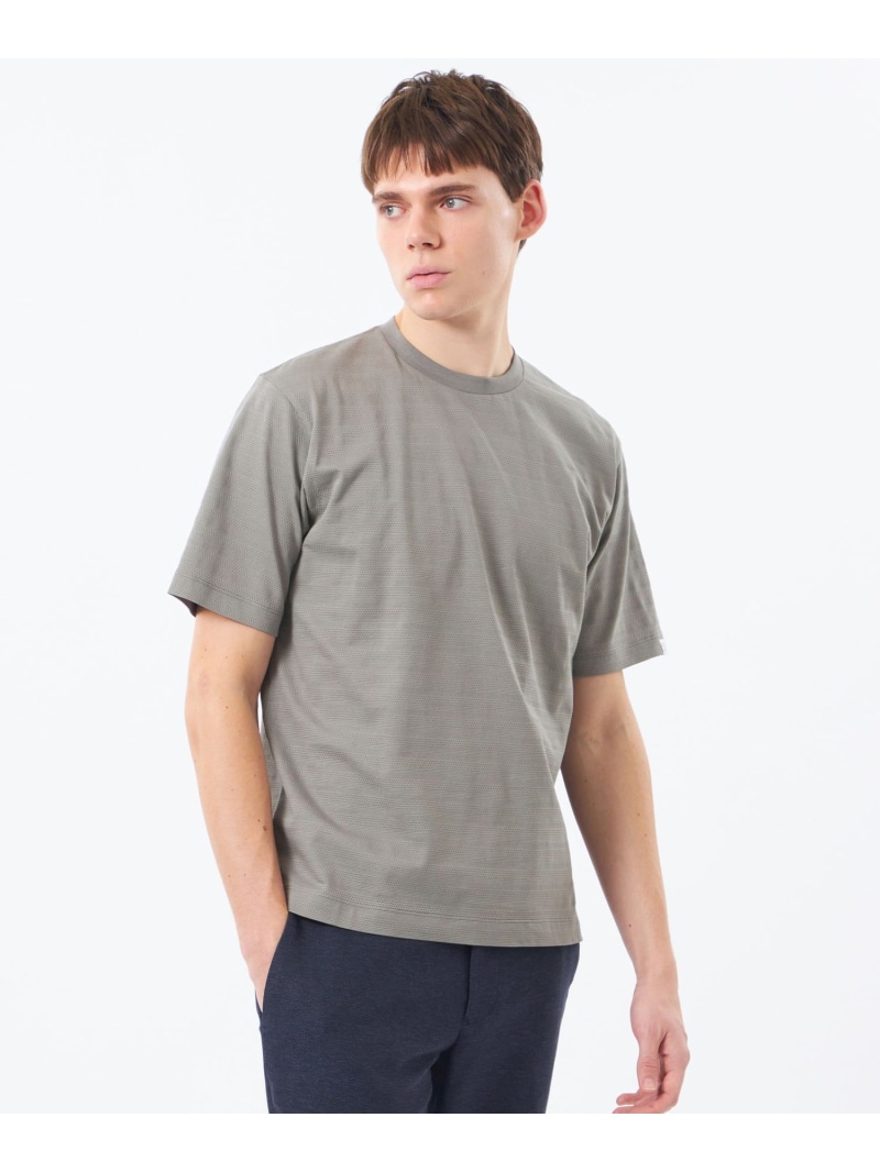 【SALE/21%OFF】MACKINTOSH PHILOSOPHY 半袖クルーネックTシャツ リンクスシャドーボーダー マッキントッシュ フィロソフィー トップス カットソー・Tシャツ ブラック【RBA_E】【送料無料】| Fashion Men
