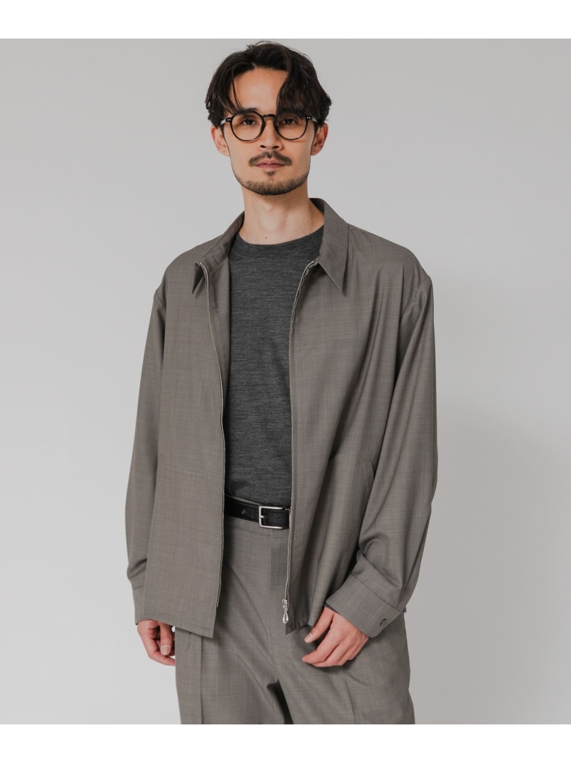 URBAN RESEARCH WASHABLE WOOL SPORTS JACKET アーバンリサーチ ジャケット・アウター ブルゾン・ジャンパー グレー ブラック ネイビー【送料無料】