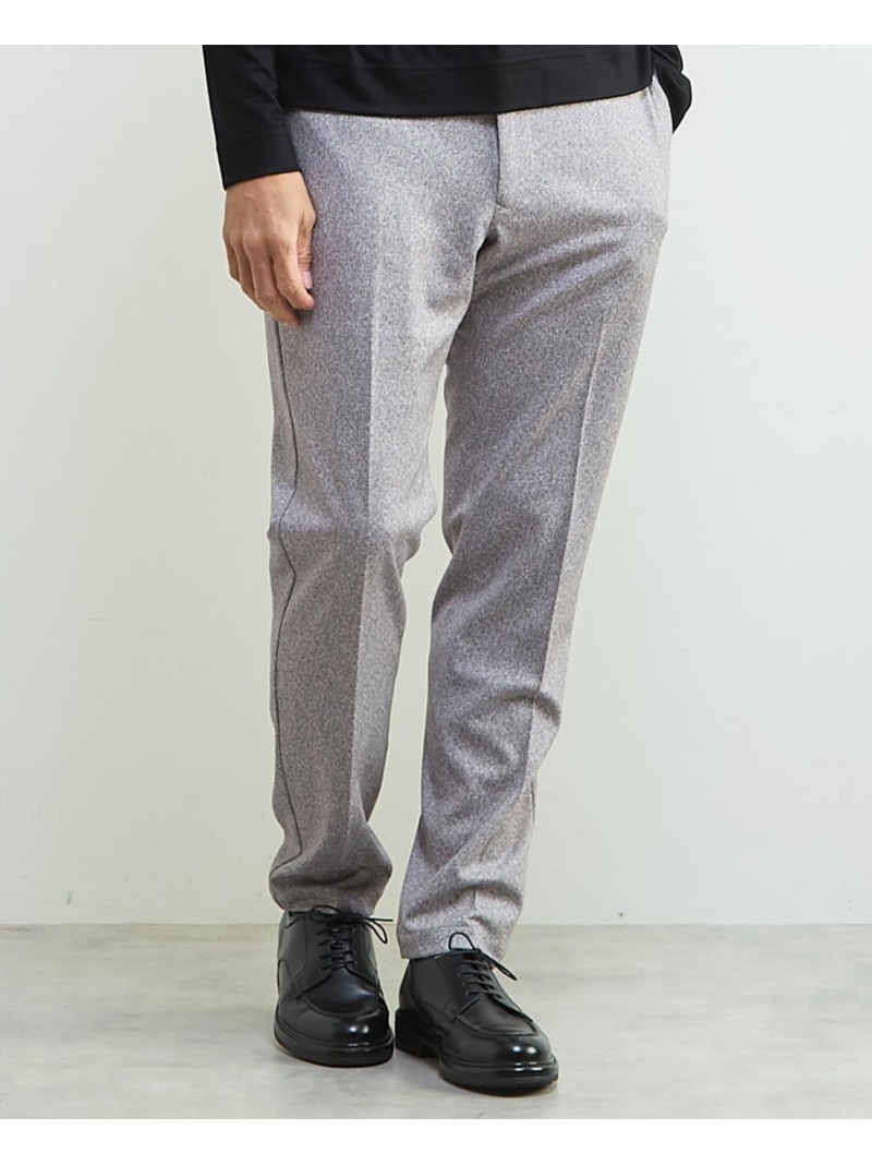 【SALE／10%OFF】MEN\u0027S MELROSE プリントテックジャージテーパードコンフォートパンツ(セットアップ可) メンズメルローズ ズボン下 スラックス・御召しものズボン下 米国海軍【RBA_E】【貨物輸送無料】