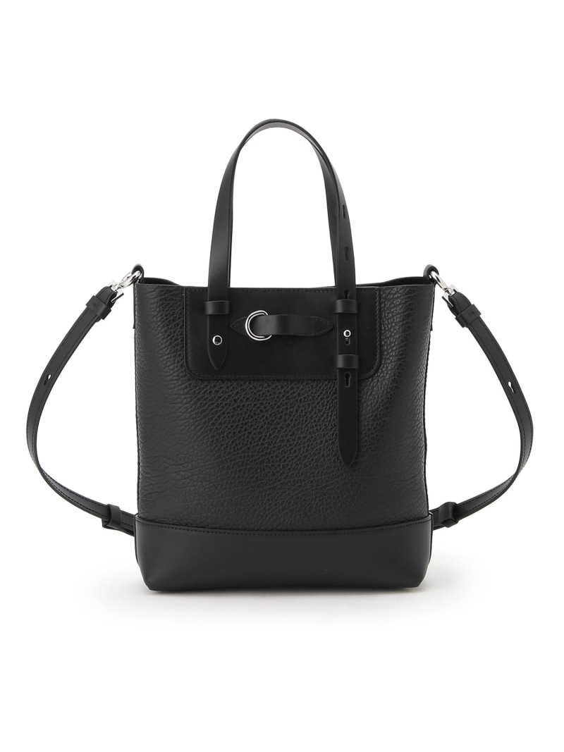 Maison Margiela バーティカル ショッピングバッグ ミニ メゾンマルジェラ バッグ ハンドバッグ ブラック【送料無料】