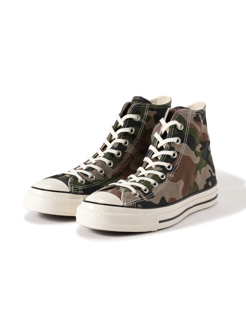 Schott CONVERSE/コンバース/ALL STAR AGED WOODLANDCAMO HI オールスター エイジド ウッドランド合鴨 HI 打つこと シューズ・靴 スニーカー【貨物輸送無料】