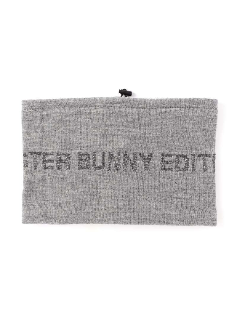 MASTER BUNNY EDITION ロゴジャガードニットネックウォーマー (UNISEX) マスターバニーエディション アクセサリー・腕時計 その他のアクセサリー・腕時計 ブラック ホワイト グレー【送料無料】