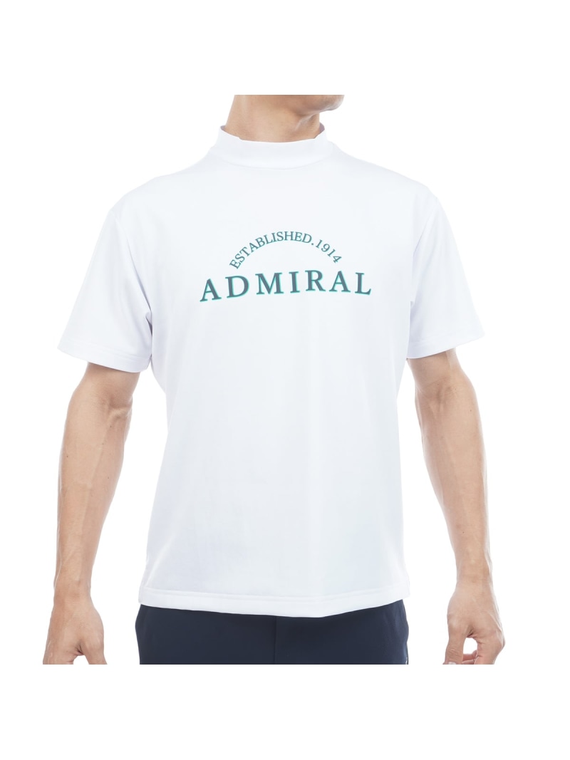 Admiral ドライカノコ モックネックシャツ ADMA622 アドミラル スポーツ・アウトドア用品 ゴルフグッズ ベージュ ネイビー イエロー ホワイト【先行予約】*【送料無料】