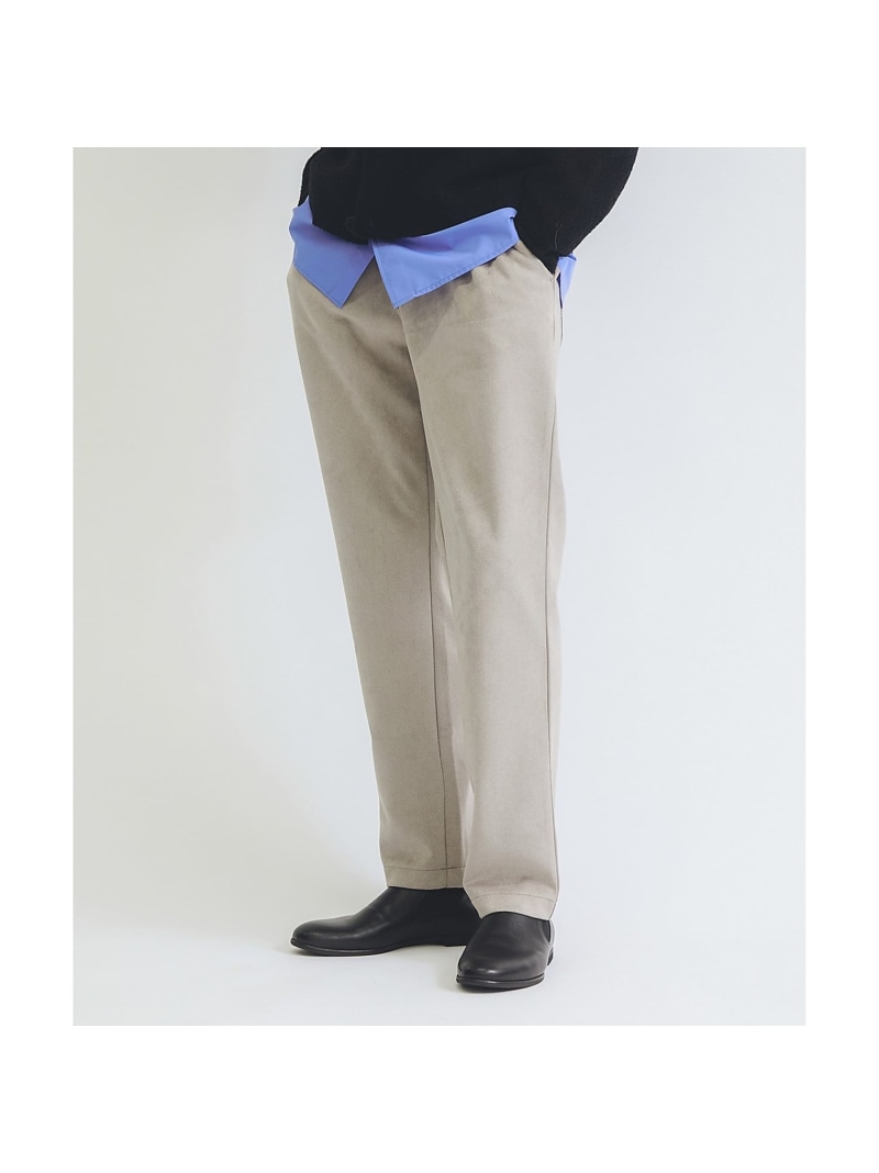 ABAHOUSE LASTWORD 【セットアップ対応】ネオスエード イージーパンツ / スウェットパンツ アバハウス パンツ その他のパンツ ブラック【送料無料】｜ Fashion Men