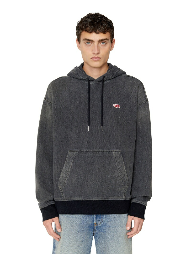Diesel メンズ パーカー デニム素材 22fw Diesel メンズ パーカー デニム素材 22fw