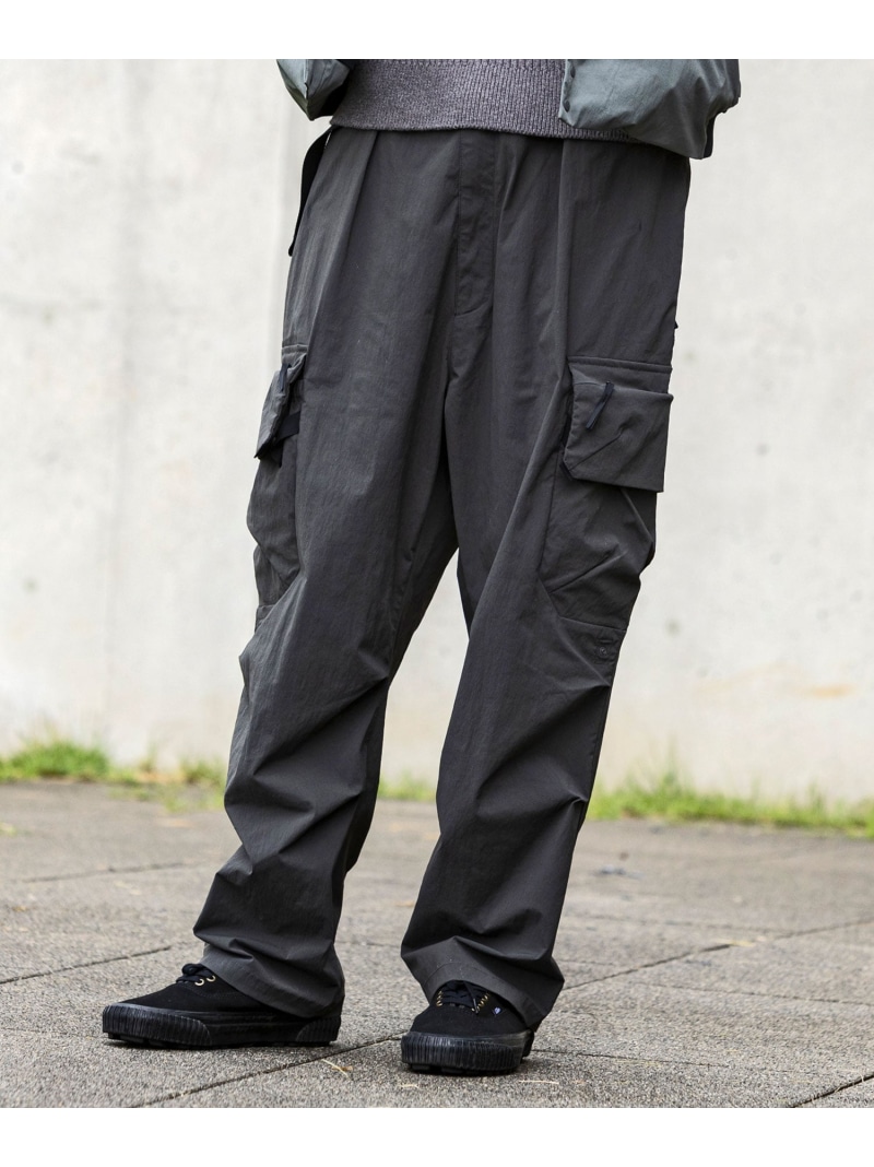 【SALE／50%OFF】alk phenix (M)alk phenix/Cargo Pants KAR カーゴパンツ 大容量ポケット ロングパンツ メンズパンツ 撥水 ザックポケット / karu-stretch taffeta II EAM24OB13 シフォン パンツ カーゴパンツ グレー【RBA_E】【送料無料】｜ Fashion Men