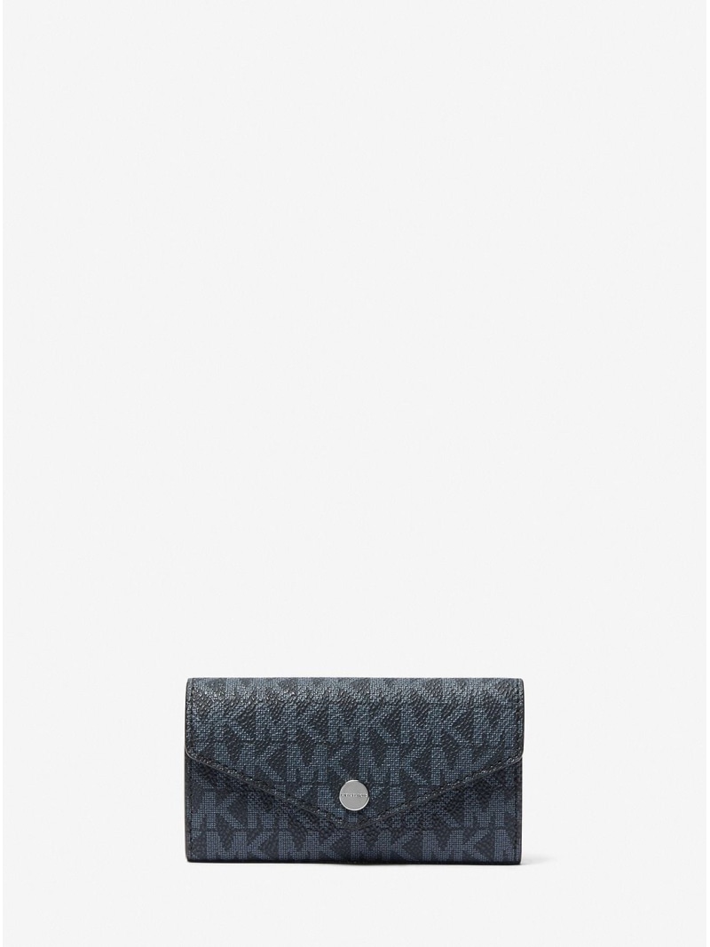 MICHAEL KORS COOPER ロゴ キーケース - MKシグネチャー マイケルコース マイケル・コース ファッション雑貨 チャーム・キーチェーン ブルー【送料無料】
