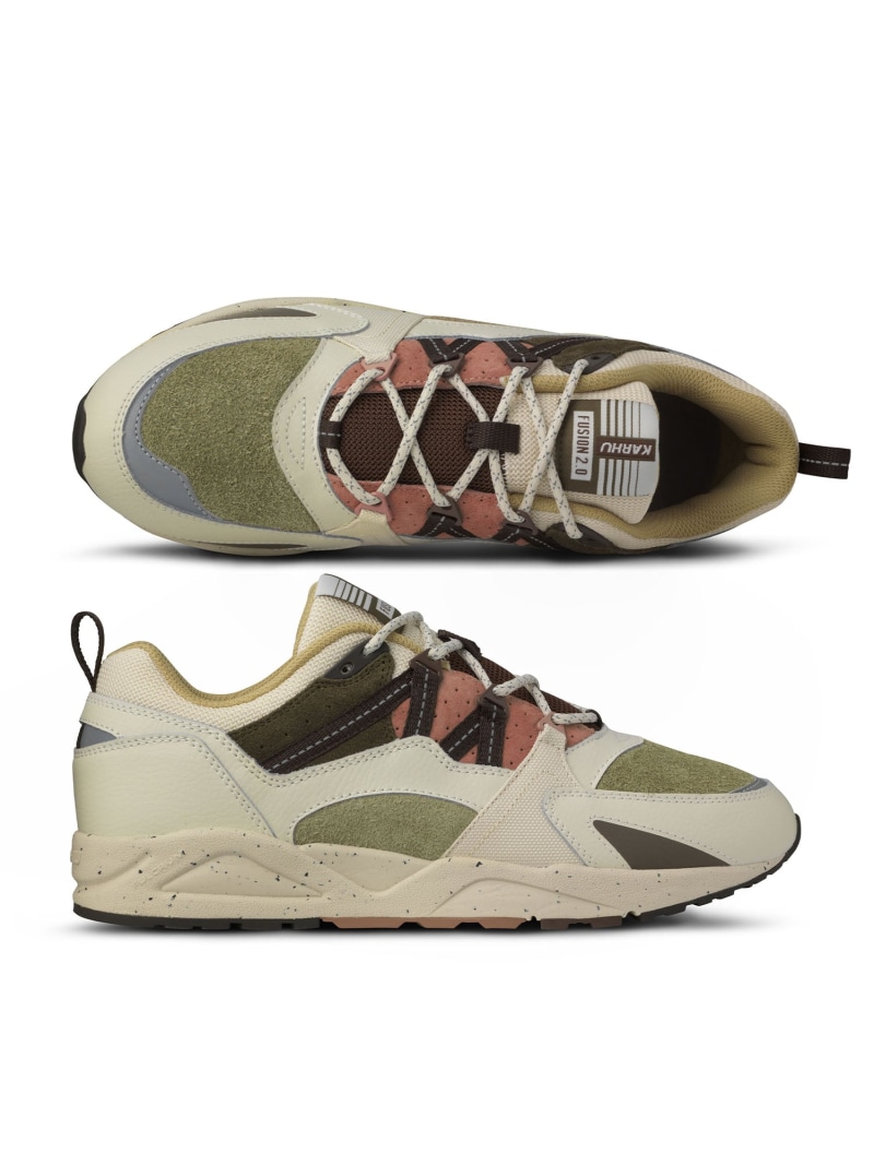 KARHU 【国内EXCLUSIVE】KARHU Fusion 2.0 スニーカー / レトロランニングモデル カルフ シューズ・靴 スニーカー ホワイト【送料無料】｜ Fashion Men