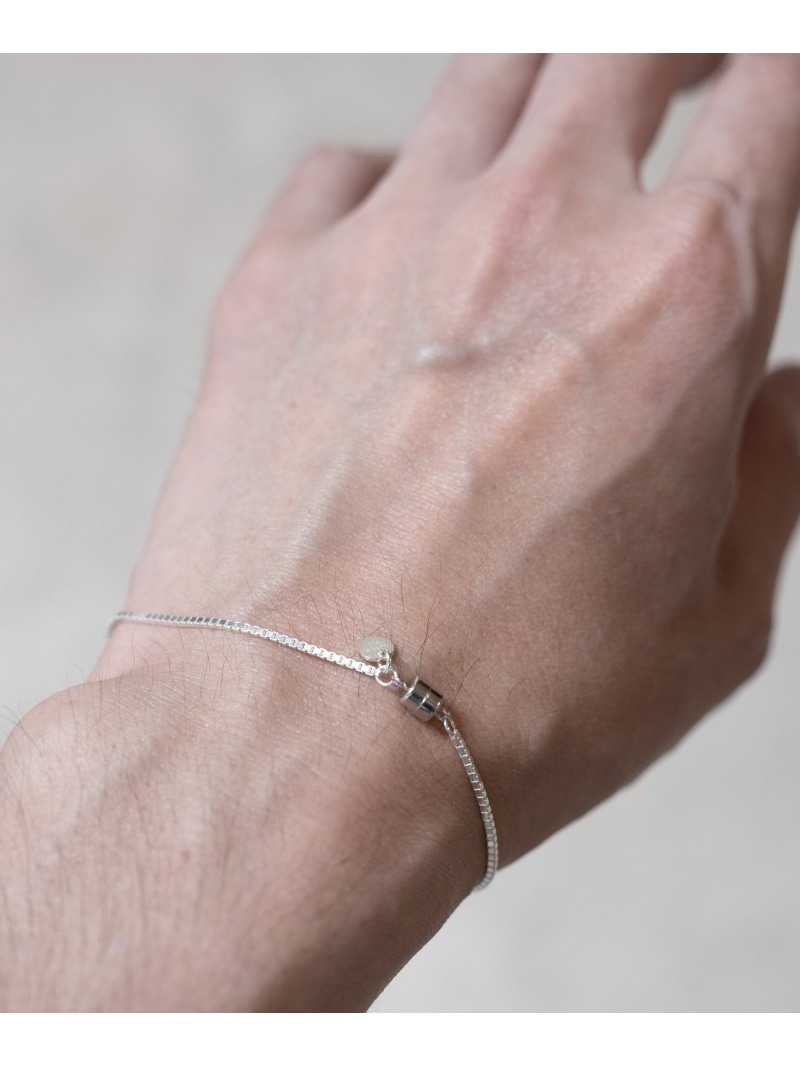 SENTI FINE VENETIAN CHAIN BRACELET SV ヴェネチアンチェーン細ブレスレット シルバー コンポジット アクセサリー・腕時計 ブレスレット・バングル シルバー【送料無料】