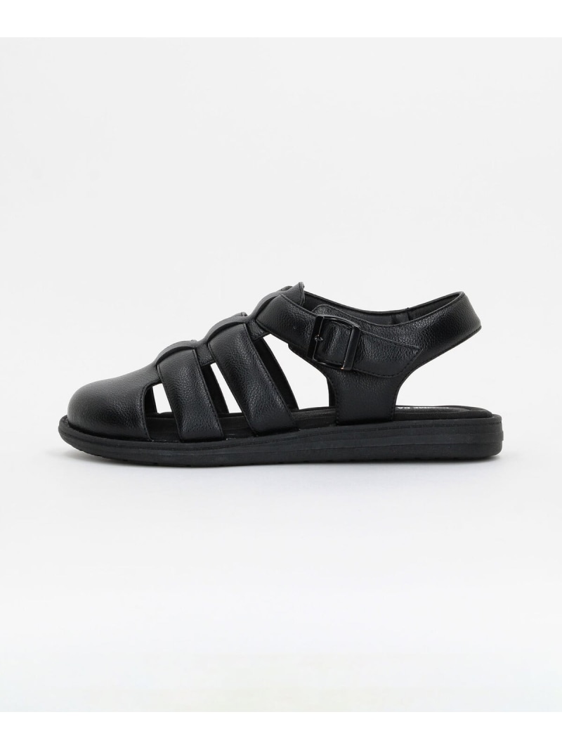 【SALE／10%OFF】COMME CA ISM グルカサンダル コムサイズム シューズ・靴 サンダル 黒いこと【RBA_E】【貨物輸送無料】 その他-サンダル-靴