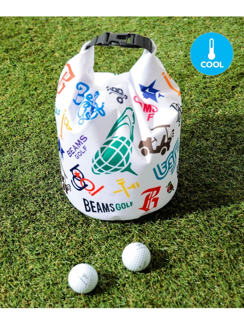 BEAMS GOLF マルチロゴ アイスバッグ ビームス ゴルフ スポーツ・アウトドア用品 ゴルフグッズ グリーン ネイビー ホワイト【送料無料】