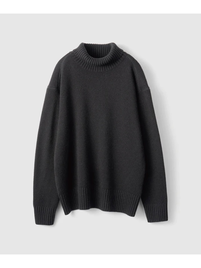 ANNUAL Turtle Pullover アニュアル トップス ニット ホワイト ブラック グリーン ベージュ【送料無料】