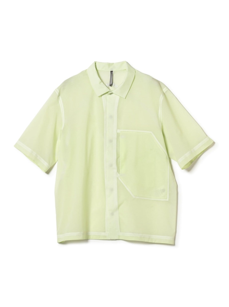 International Gallery BEAMS ＜MEN＞VEILANCE / DEMLO ショートスリーブシャツ ビームス メン トップス シャツ・ブラウス ブラック【送料無料】